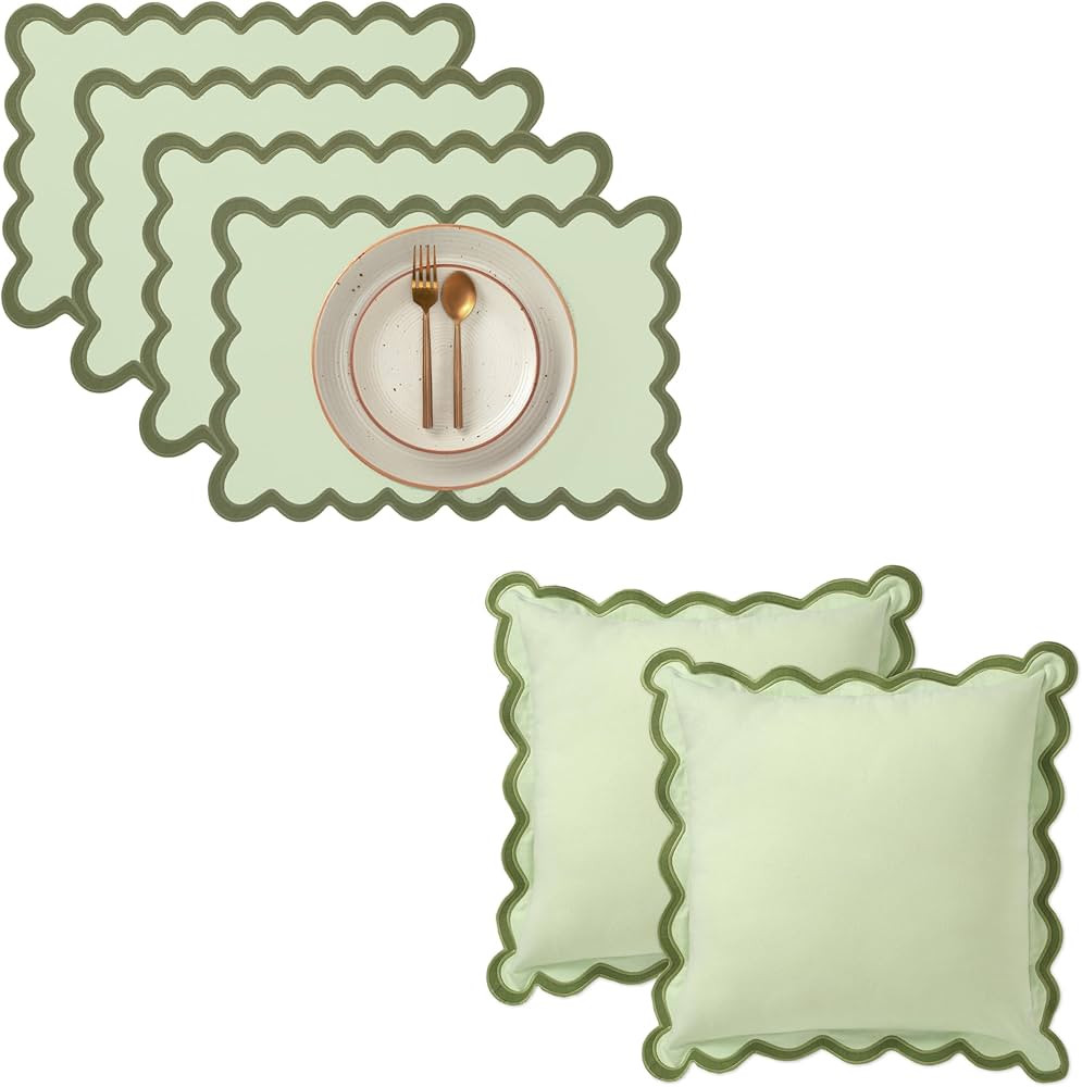 Folkulture Throw Pillow Covers for Couch, 18x18 Decorative Couch Pillows for Living Room, Placema... | Amazon (US)