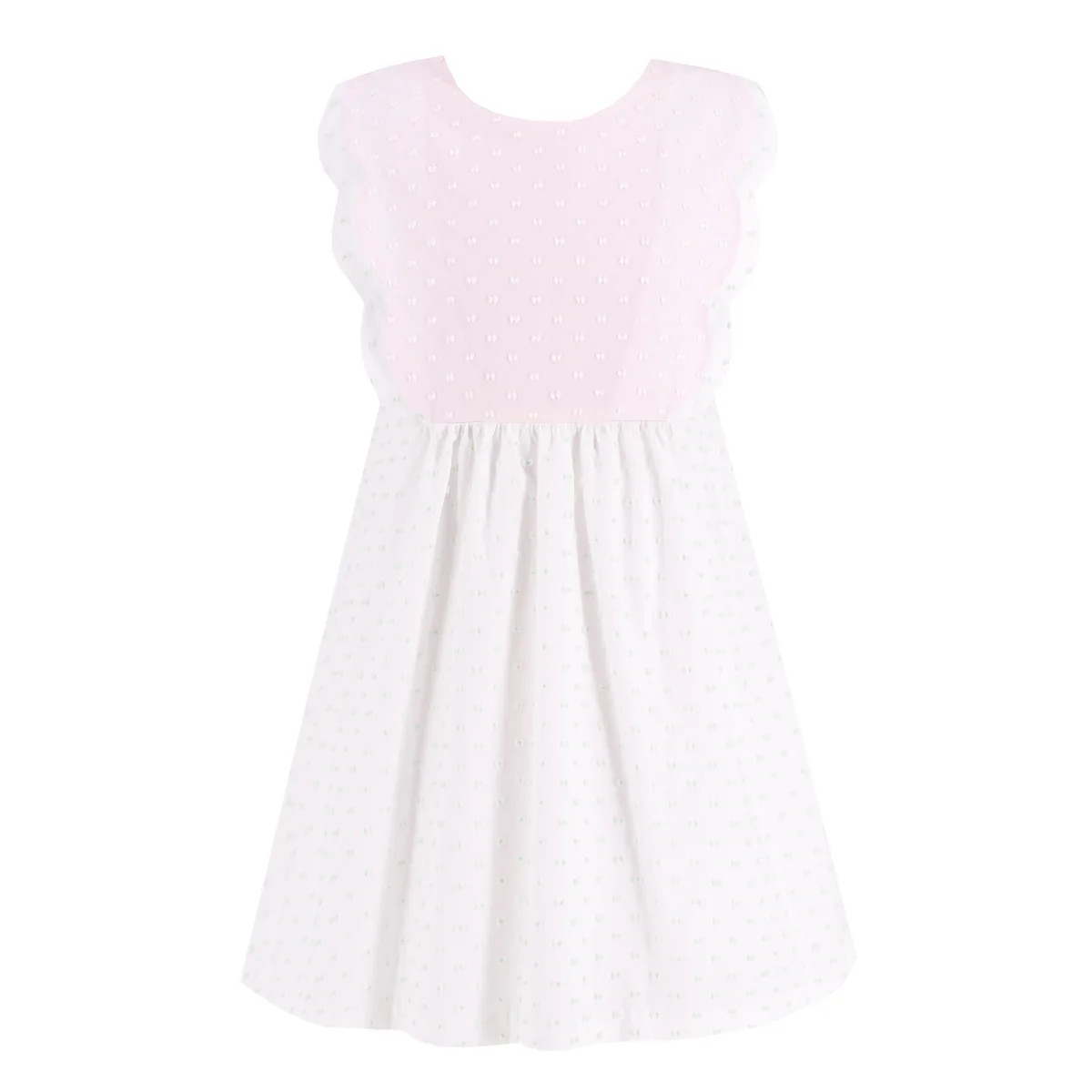 Pipa Girl Dress - White | Dondolo