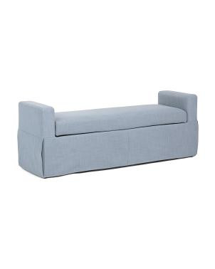60.5x22x18 Cleo Storage Bench | TJ Maxx