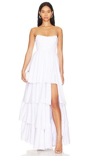 Madison Gown in White | Revolve Clothing (Global)