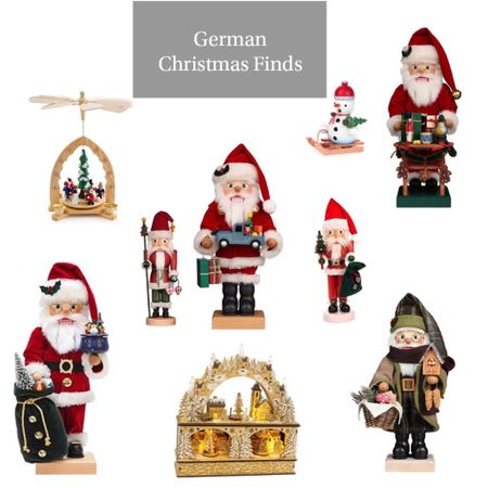 German Christmas finds/ gift guide nutcrackers, smokers, pyramid, schwiboggen 

#LTKSeasonal #LTKHoliday