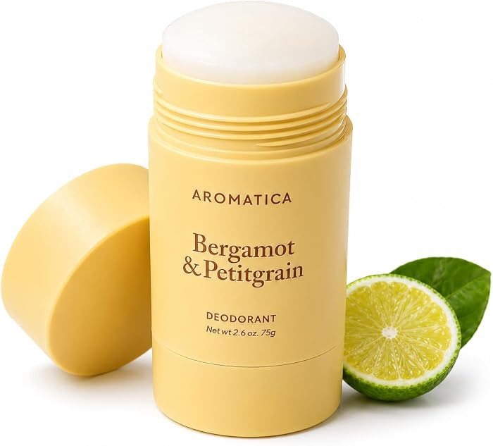 AROMATICA Bergamot & Petitgrain Deodorant for Women and Men | Amazon (US)