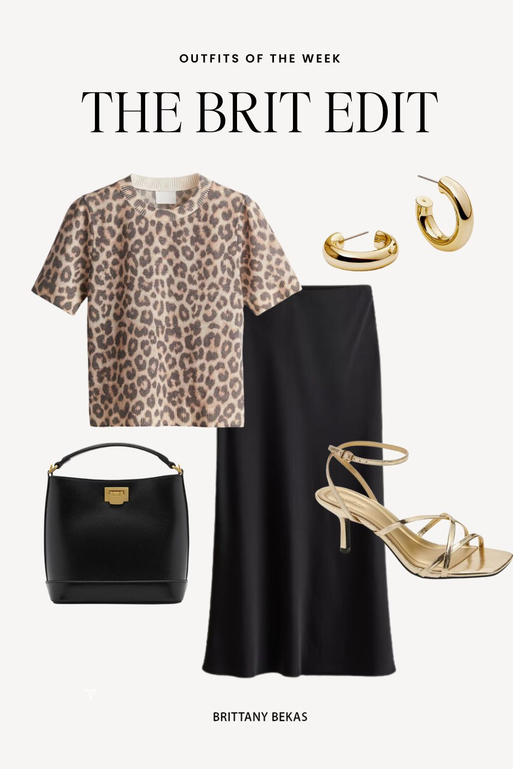 Part of my h&M haul. XS skirt  

Date night outfit. Satin skirt. Gold heels. Leopard print. Leopard style. H&M. Capsule wardrobe. 