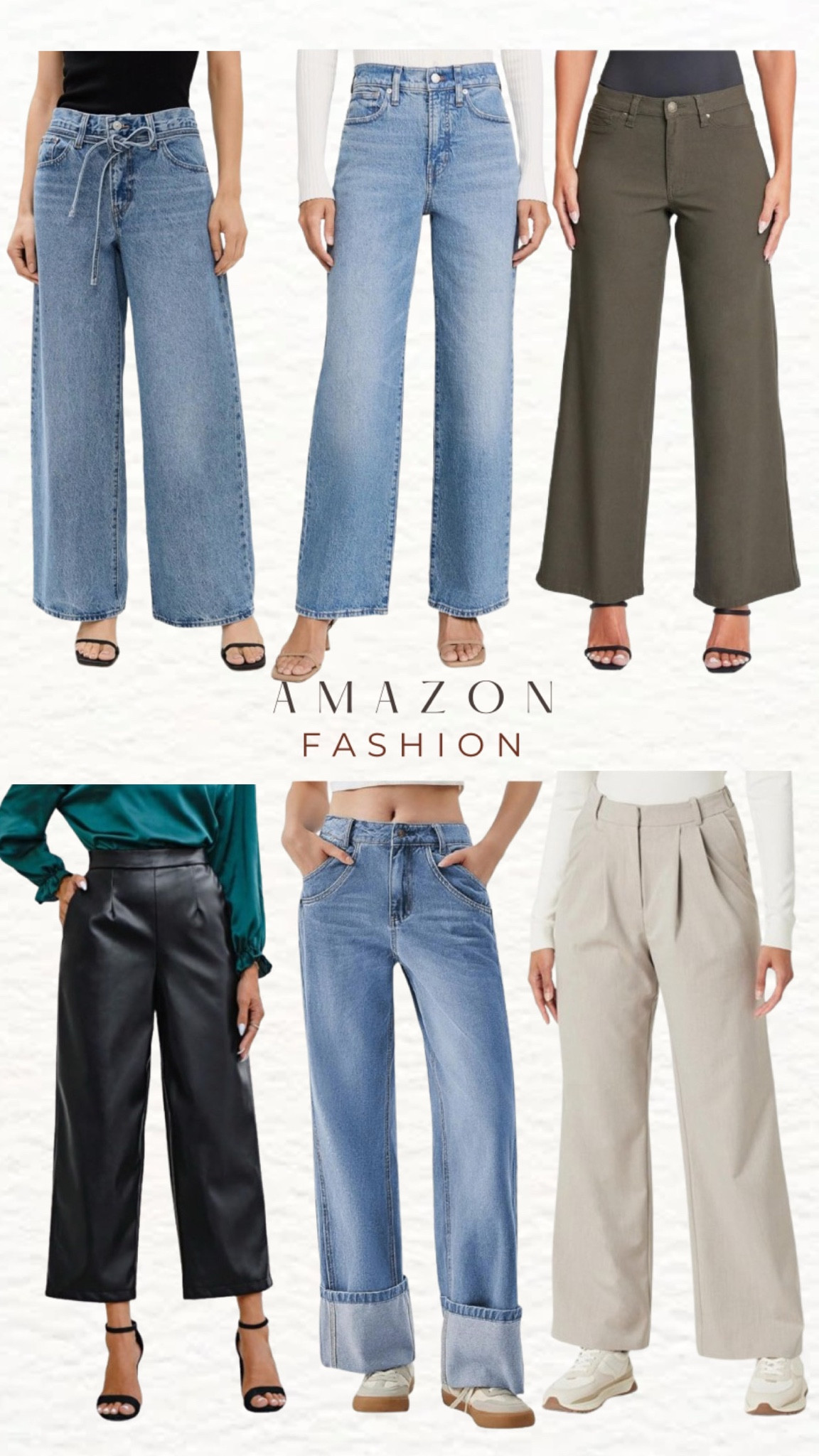 
Pants



💕💕💕💕💕




Pants
Wide leg jeans
Workwear 
Teacher style 

#LTKMidsize #LTKStyleTip #LTKFindsUnder50