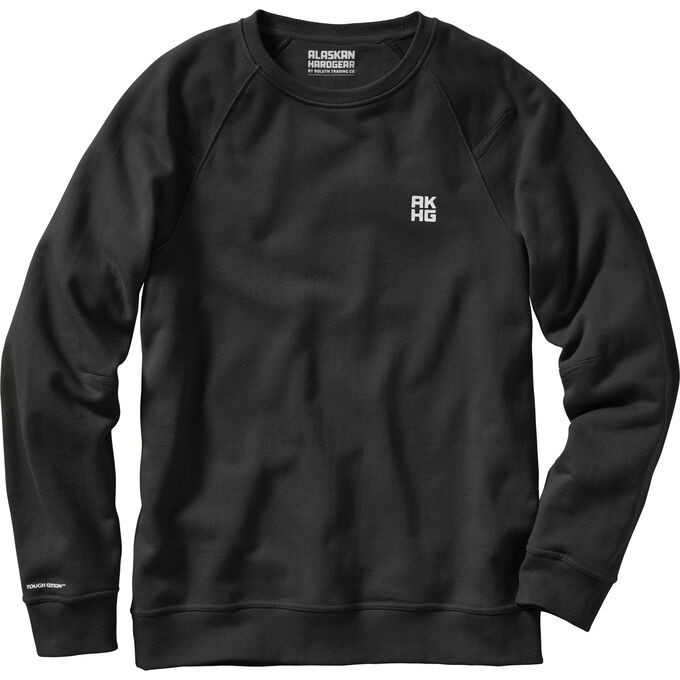 Men's AKHG Crosshaul Cotton Standard Fit Crew Sweatshirt | Duluth Trading Company