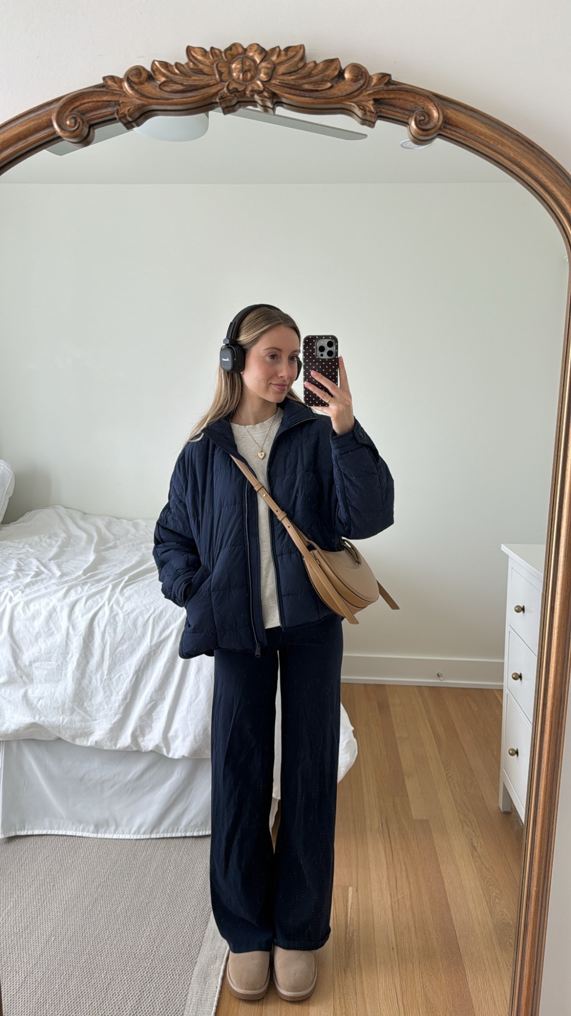 new puffer from fp movement 🪻 wearing size small in color midnight navy! 

#LTKU #LTKootd #LTKSeasonal