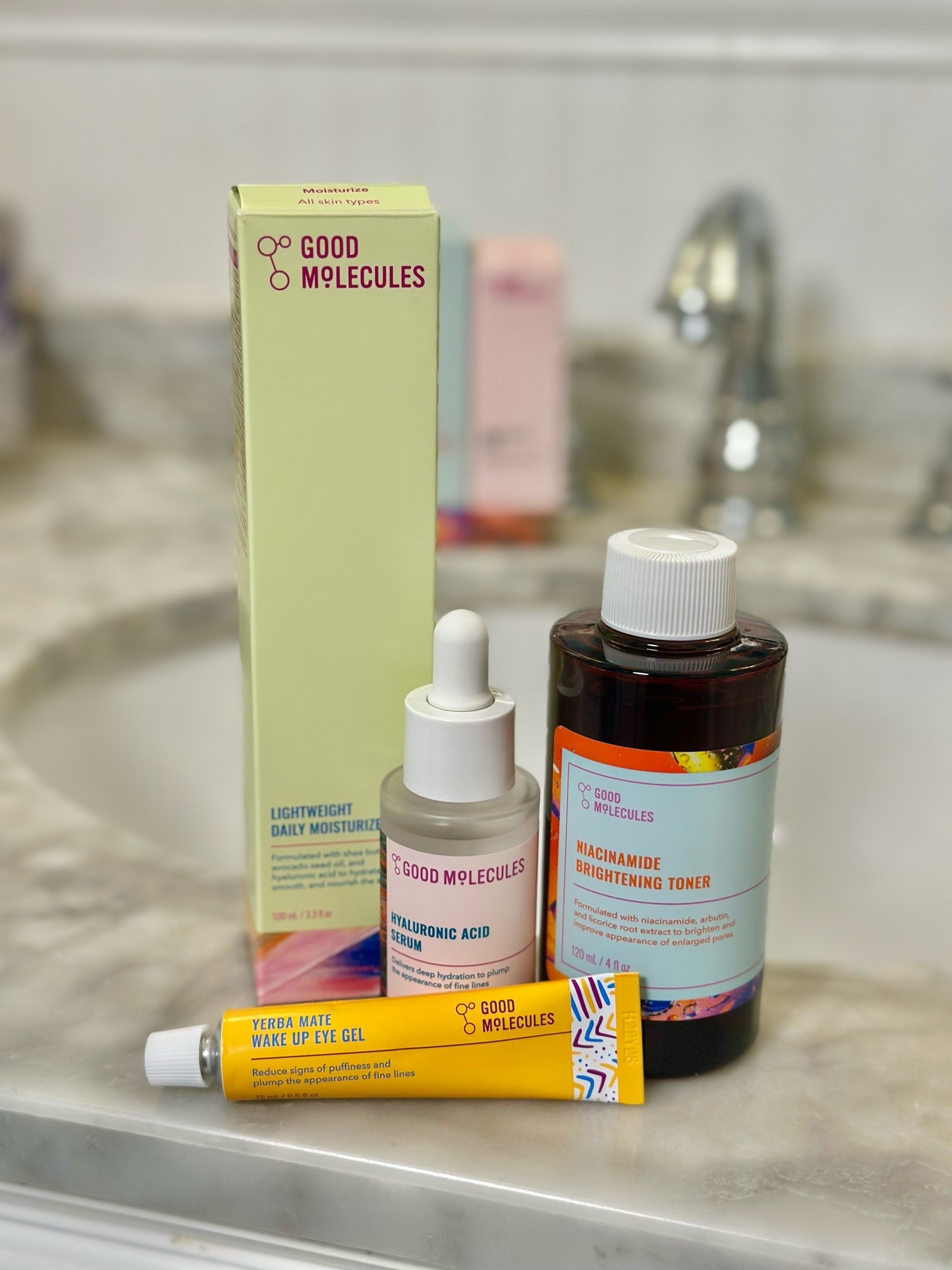 If you’re looking for a great budget, friendly skin care take a look at Good Molecules. I’ve especially been using their lightweight moisturizer for a couple months now and I love it.

#LTKmorningroutine #LTKselfcare #LTKBeauty