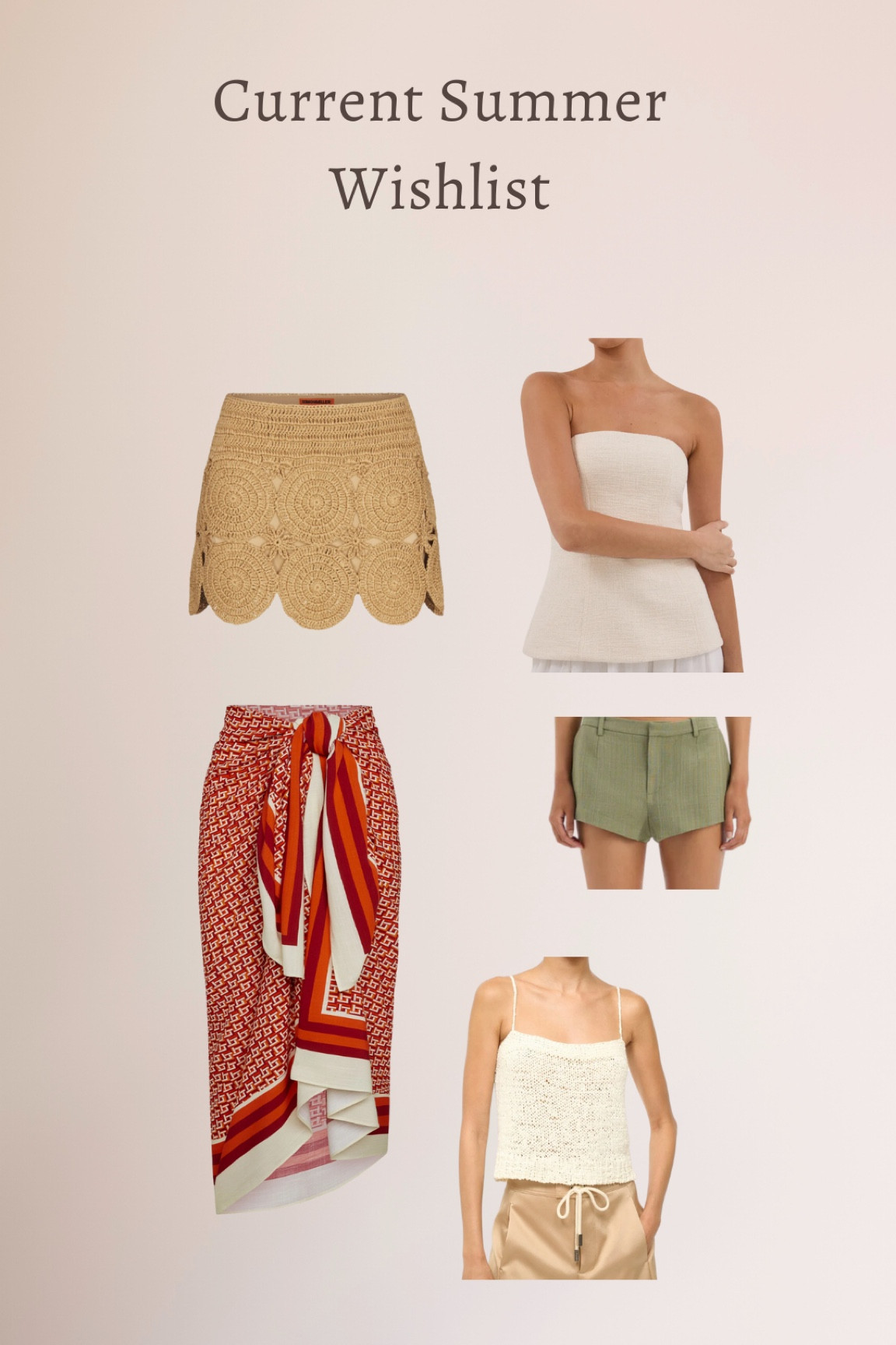 Perfect summer wishlist

#LTKSeasonal #LTKSwim #LTKTravel