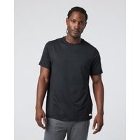 Vuori Short Sleeve Ponto Performance T-Shirt | Black Heather | XL | Vuori Clothing (US & Canada)