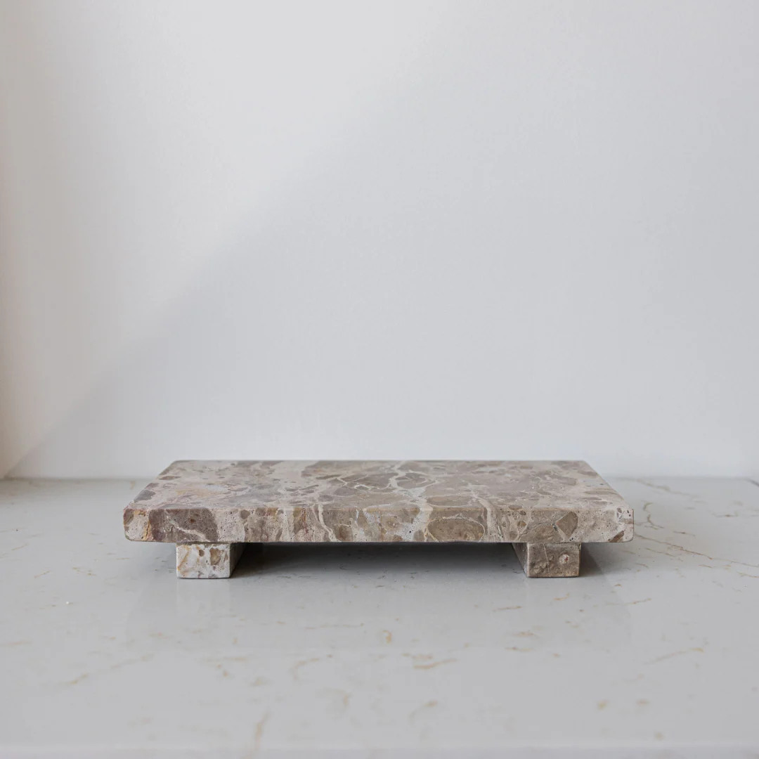 Chocolate Marble Trivet Riser | By Luxe B Co. | luxe bCO
