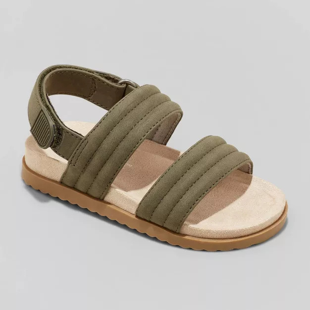 Toddler Boys' Cairo Sandals - Cat & Jack™ Green | Target