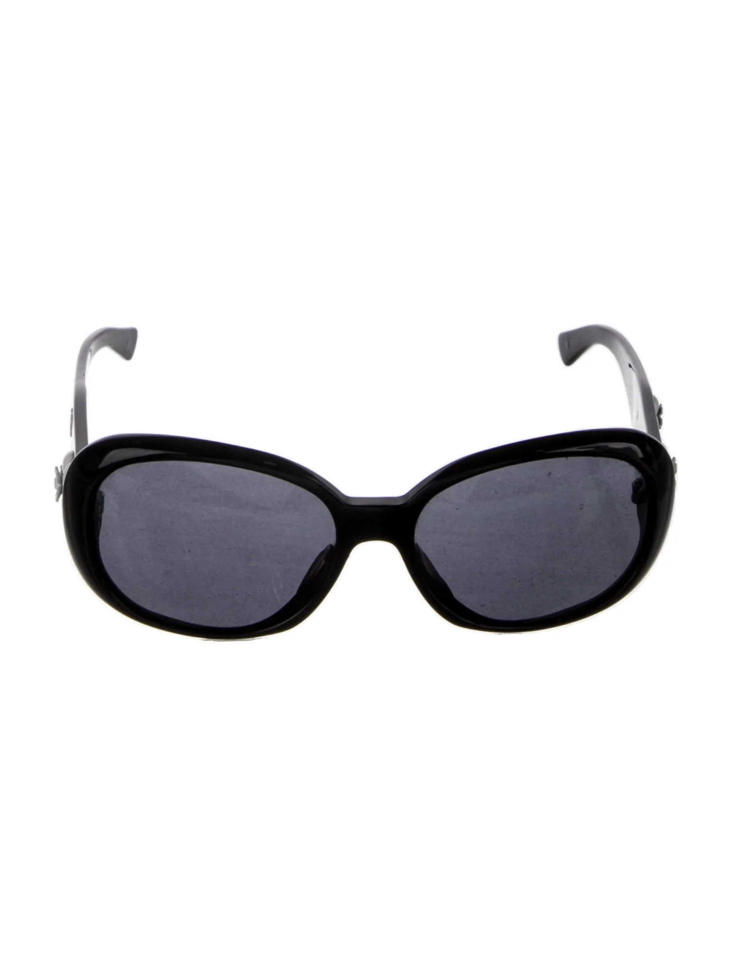 Chanel Vintage Interlocking CC Logo Sunglasses - Black Sunglasses, Accessories - CHA1364846 | The... | The RealReal