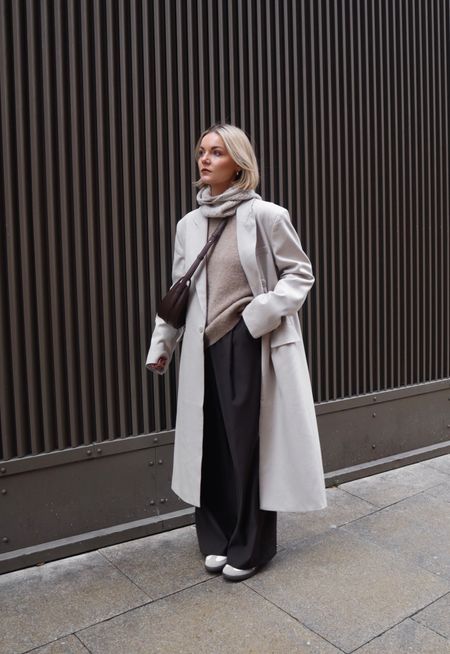 Soft tailoring and cosy knits 🤍 
casual outfit, daily style, minimal outfit, neutral outfit, outfit inspo 

#LTKeurope #LTKCyberWeek #LTKSeasonal