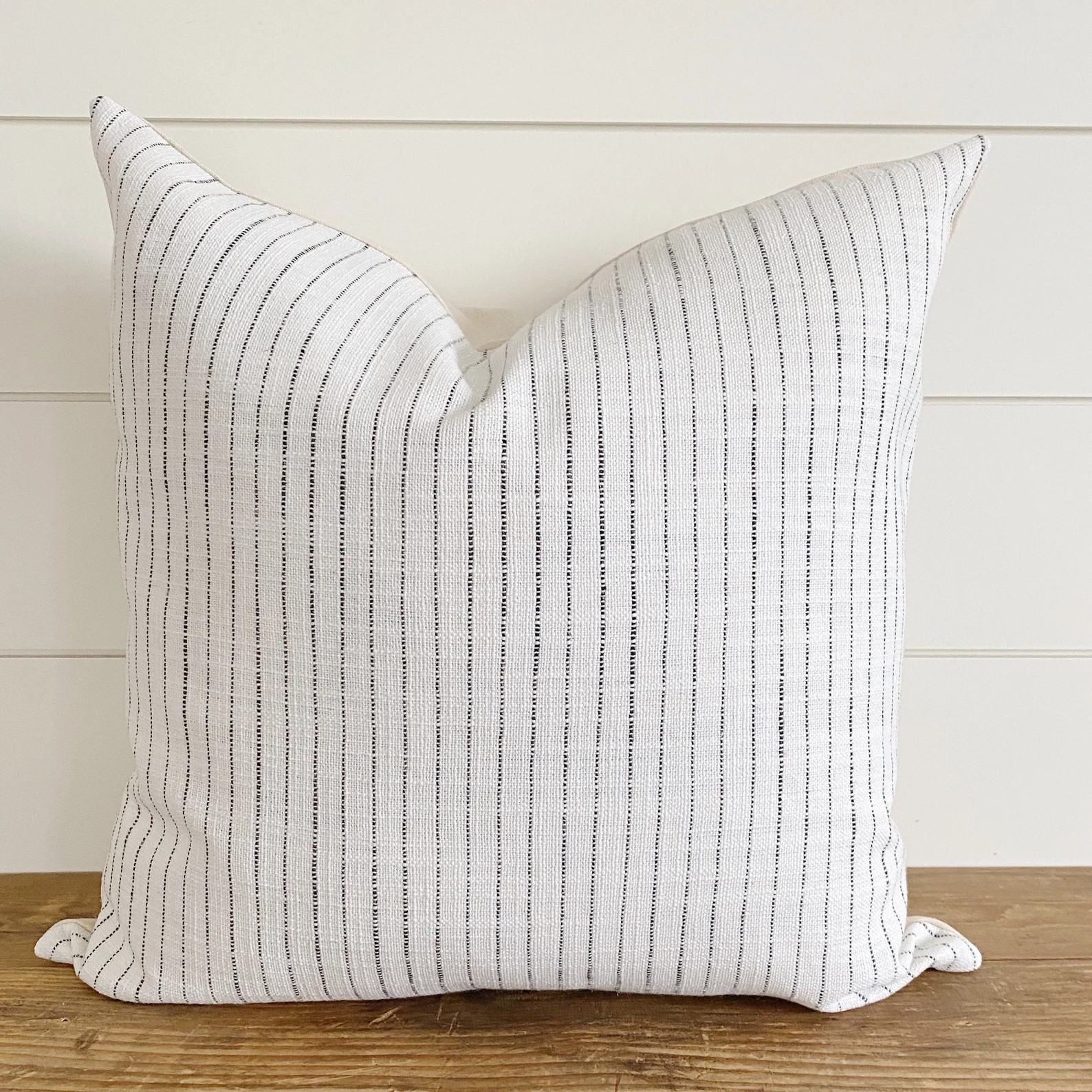 Olivia || Striped Pillow Cover ∙ Black White Pillow ∙ Striped Pillow ∙ Black Stripe Pillow ... | Etsy (US)