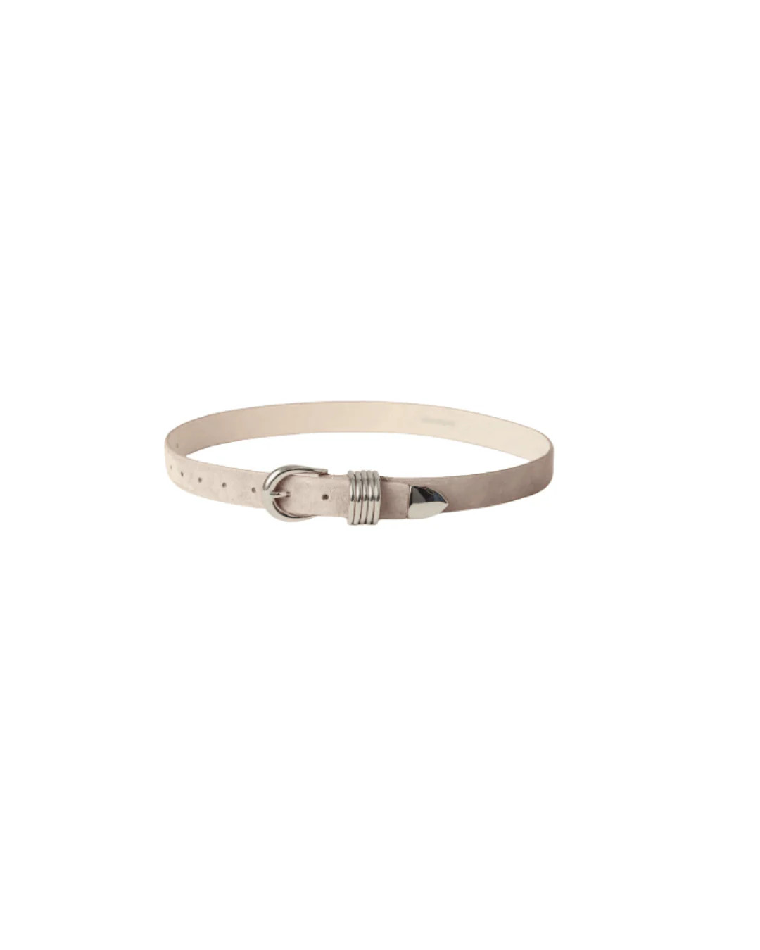 HOLLYHOCK SUEDE PAPYRUS/ SILVER / S | FEBE Clothing