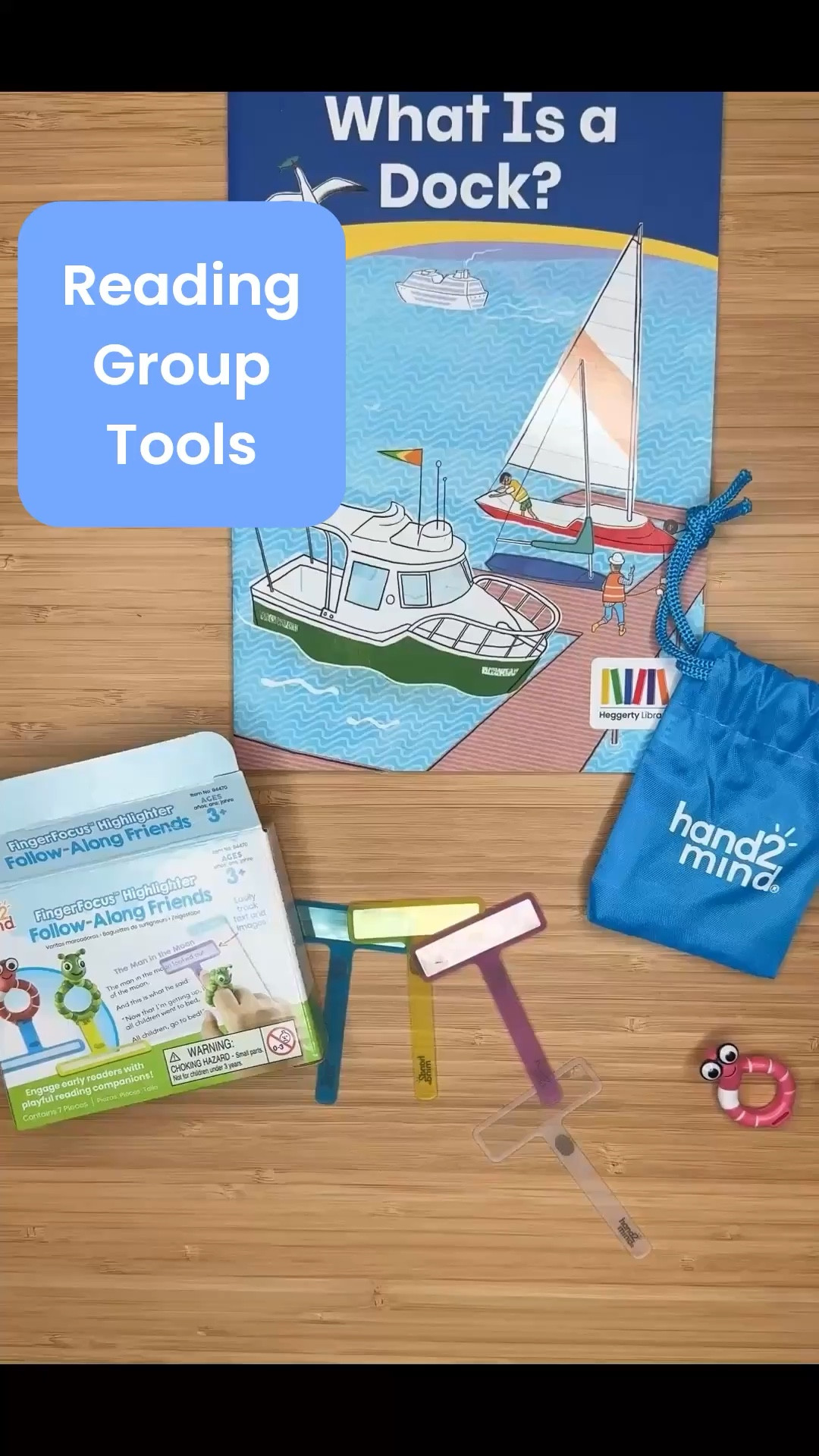 Great tools for reading groups to help students track and follow along  

#LTKKids