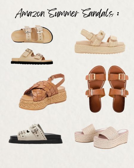 Amazon Summer Sandals

#LTKFindsUnder50 #LTKShoeCrush #LTKSeasonal