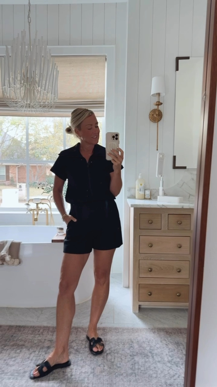 Spanx classic AirEssentials now on this darling romper style! Comes in 3 colors & so beyond comfy! Cute with sandals or sneakers, and 20% off 1st time orders with CASSIEXSPANX

@spanx #spanxpartner

#LTKSaleAlert #LTKActive