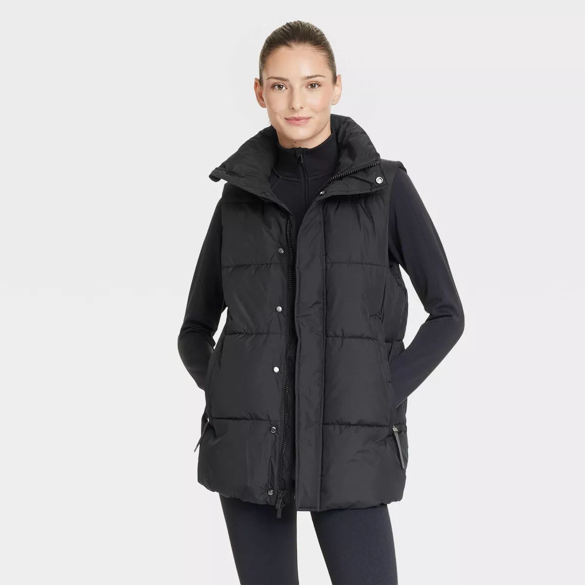 Women's Long Puffer Vest - All In Motion™ | Target