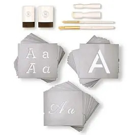 Martha Stewart™ Classic Alphabet Stencil Kit - 150 pc. - 68515 | Plaid Crafts