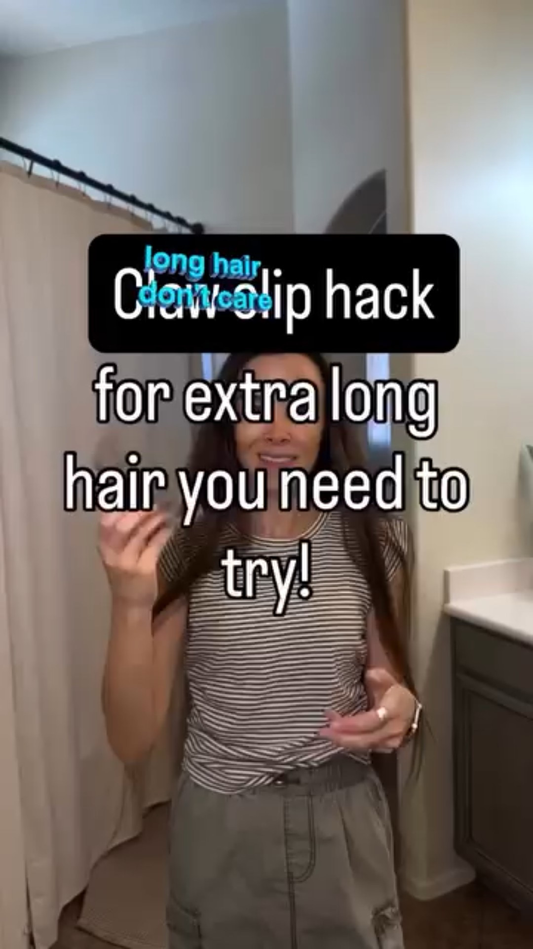 Save this for your next hair day
Tag a friend who’s always complaining about long hair struggles
Try it and let me know if it works for you!
#LongHairHack #ClawClipTrick #HairTutorial #HairHack #LongHairProblems #ClawClipHack #AmazonHairFinds #ButtLengthHair #ThickHairHack #EasyHairstyle #HairTok #HairTips #viralreels #viralvideos #viralhair