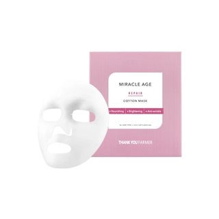 THANK YOU FARMER - Miracle Age Repair Cotton Mask 1pc | YesStyle Global