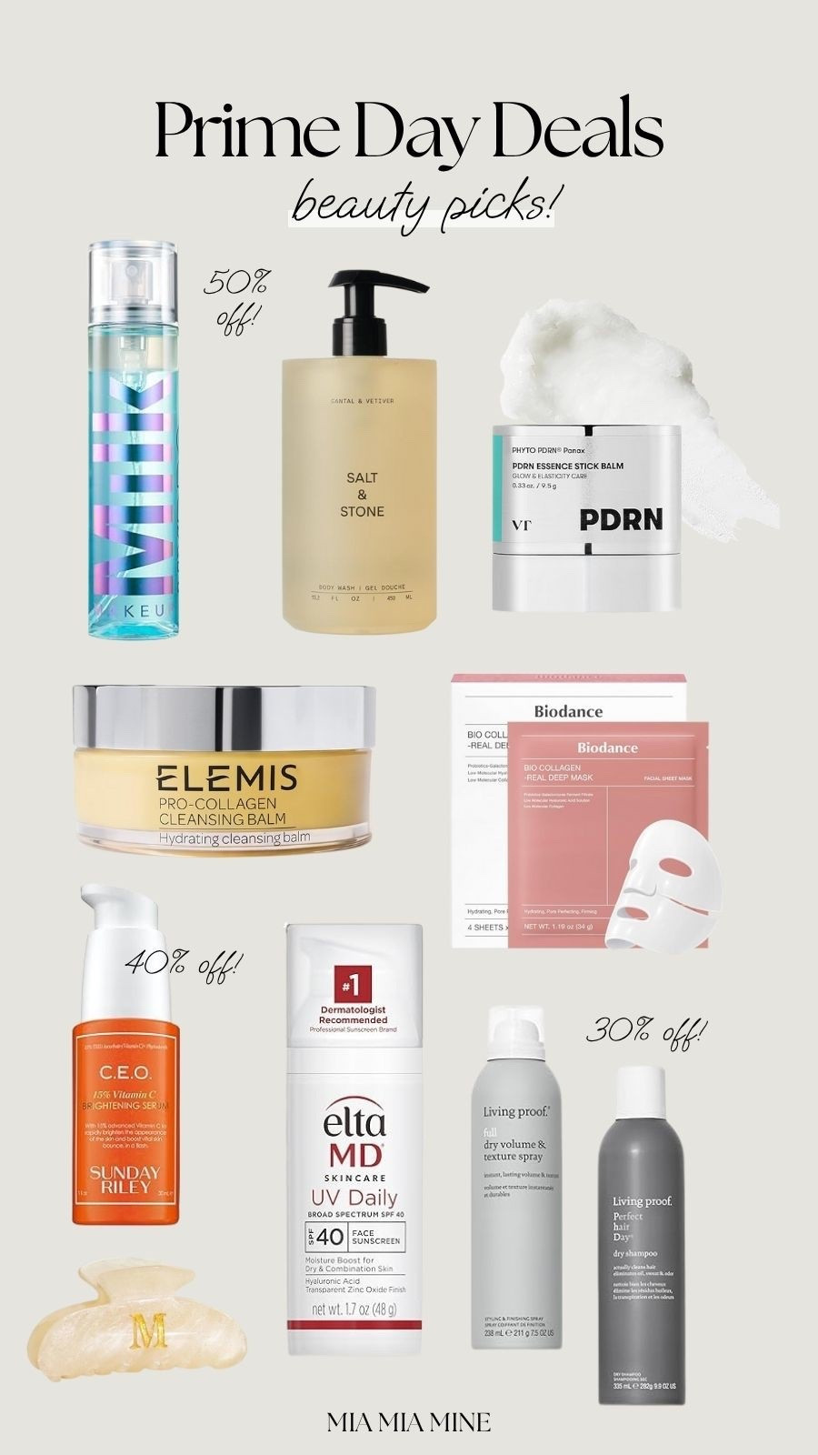 Amazon Prime Day deals
Save up to 50% off milk makeup, Sunday Riley, Elemis, living proof, salt & stone and Elta md

#LTKBeauty #LTKFindsUnder50 #LTKSaleAlert
