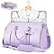 Garment Bags for Travel for Women, Stylish Garment Duffle Bag, Convertible & Foldable 2 in 1 PU S... | Amazon (US)