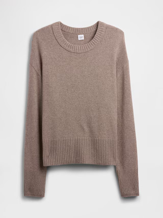 CashSoft Relaxed Crewneck Sweater | Gap Factory
