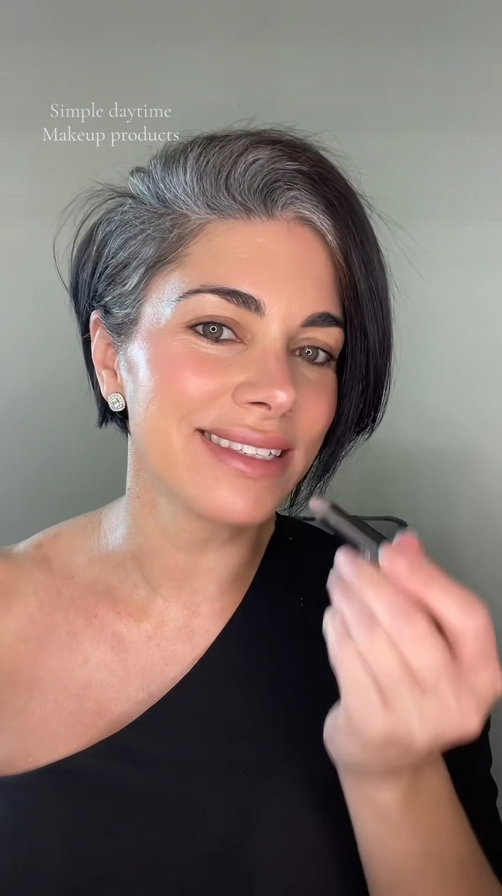 Simple 5-10 min daytime makeup routine that works with my newly silver strands  

#LTKBeauty #LTKOver40 #LTKStyleTip