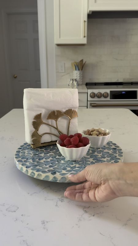 This pearl inlay Lazy Susan is stunning! Great for entertaining or to keep kitchen decor on. It makes the perfect hostess gift too. 

This is the medium size, they make an Extra Large size too! 

#LTKVideo #LTKfindsunder50 #LTKhome