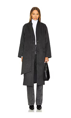 ASTR the Label Londyn Coat in Charcoal from Revolve.com | Revolve Clothing (Global)