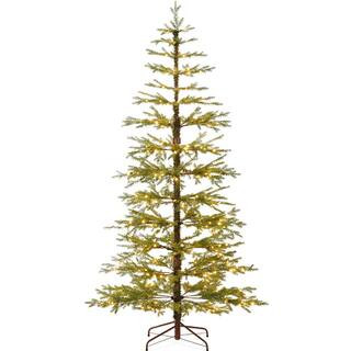 6 ft. Pre-Lit Sparse Artificial Christmas Tree with 200 2-in-1 LED Lights and Cordless Connection | The Home Depot
