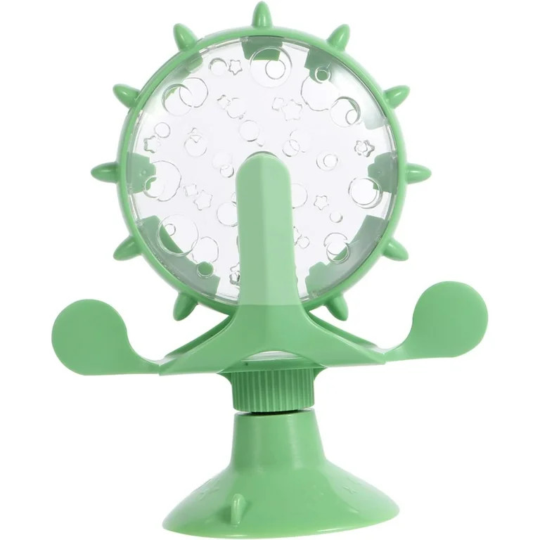 Interactive Cat Treat Dispenser Toy, 360 Degree Rotating Windmill Toy Fun Pet Puzzle Cat Feeder T... | Walmart (US)