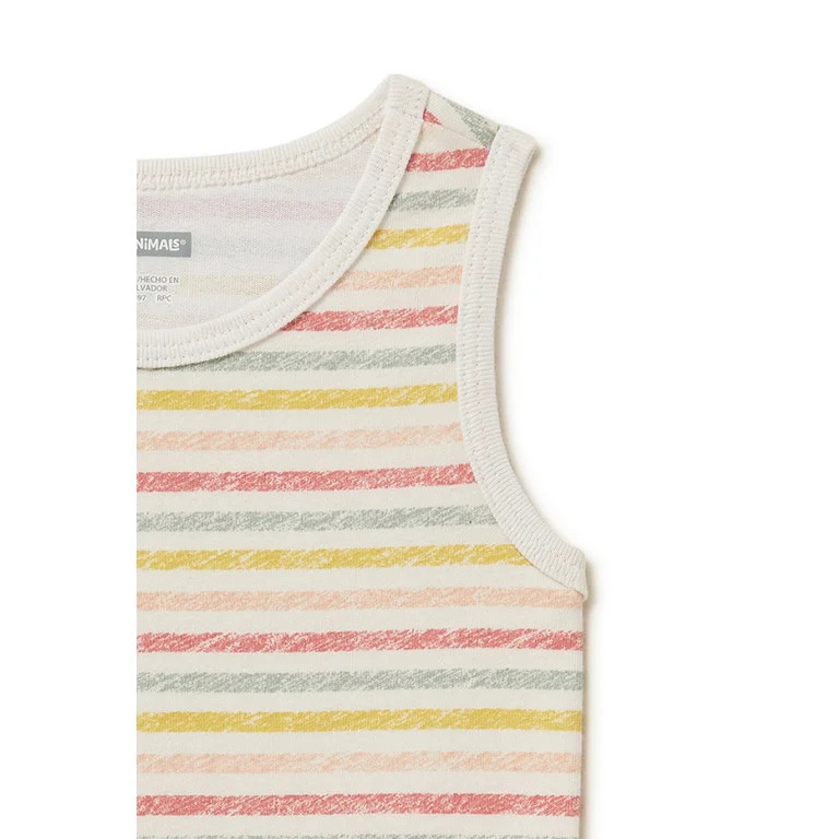 Garanimals Toddler Girls Striped Tank Top, Sizes 12M-5T | Walmart (US)