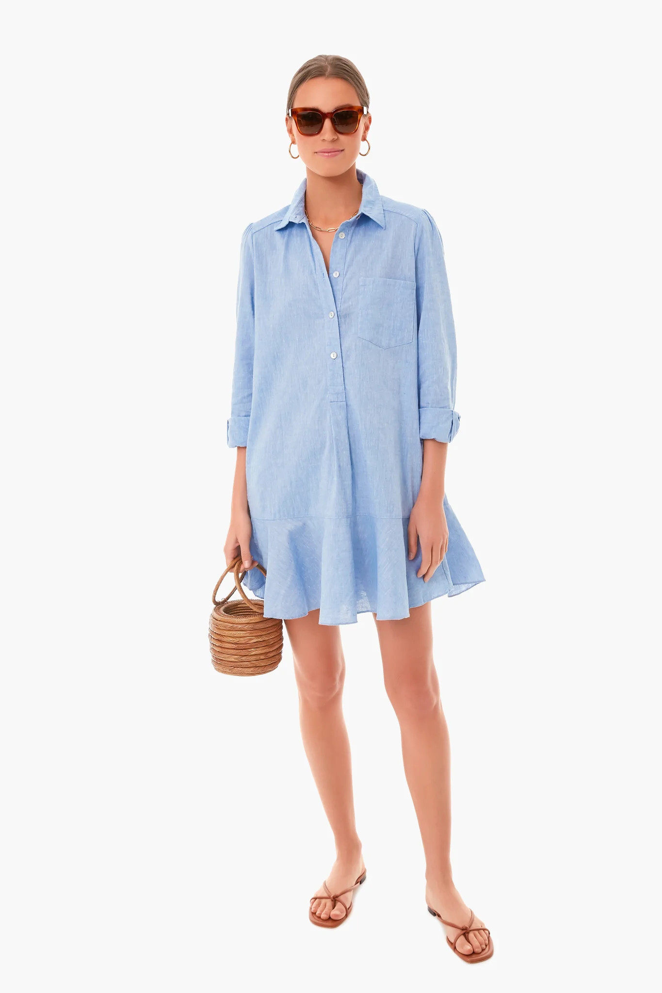 Chambray Callahan Shirt Dress | Tuckernuck (US)