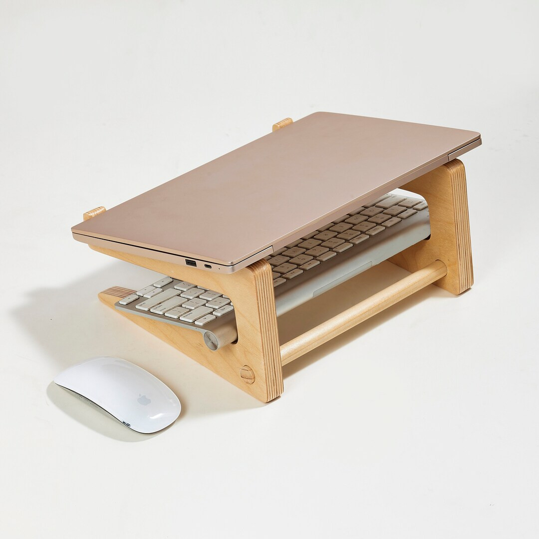 Laptop Stand, Wood Laptop Stand, Laptop Riser, Portable Laptop Stand, Wood Stand,MacBook Stand, W... | Etsy (US)