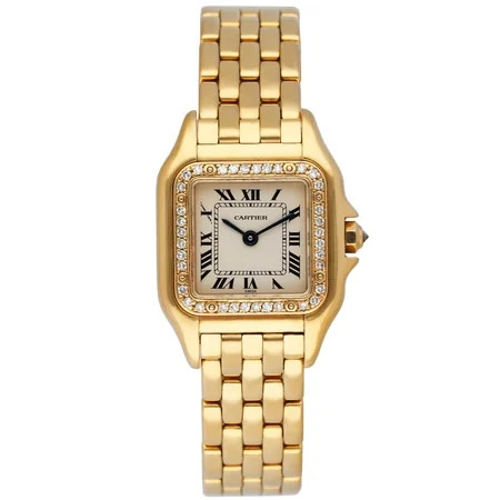 Cartier Panthere 8057915 18K Yellow Gold Diamonds Ladies Watch | Walmart (US)