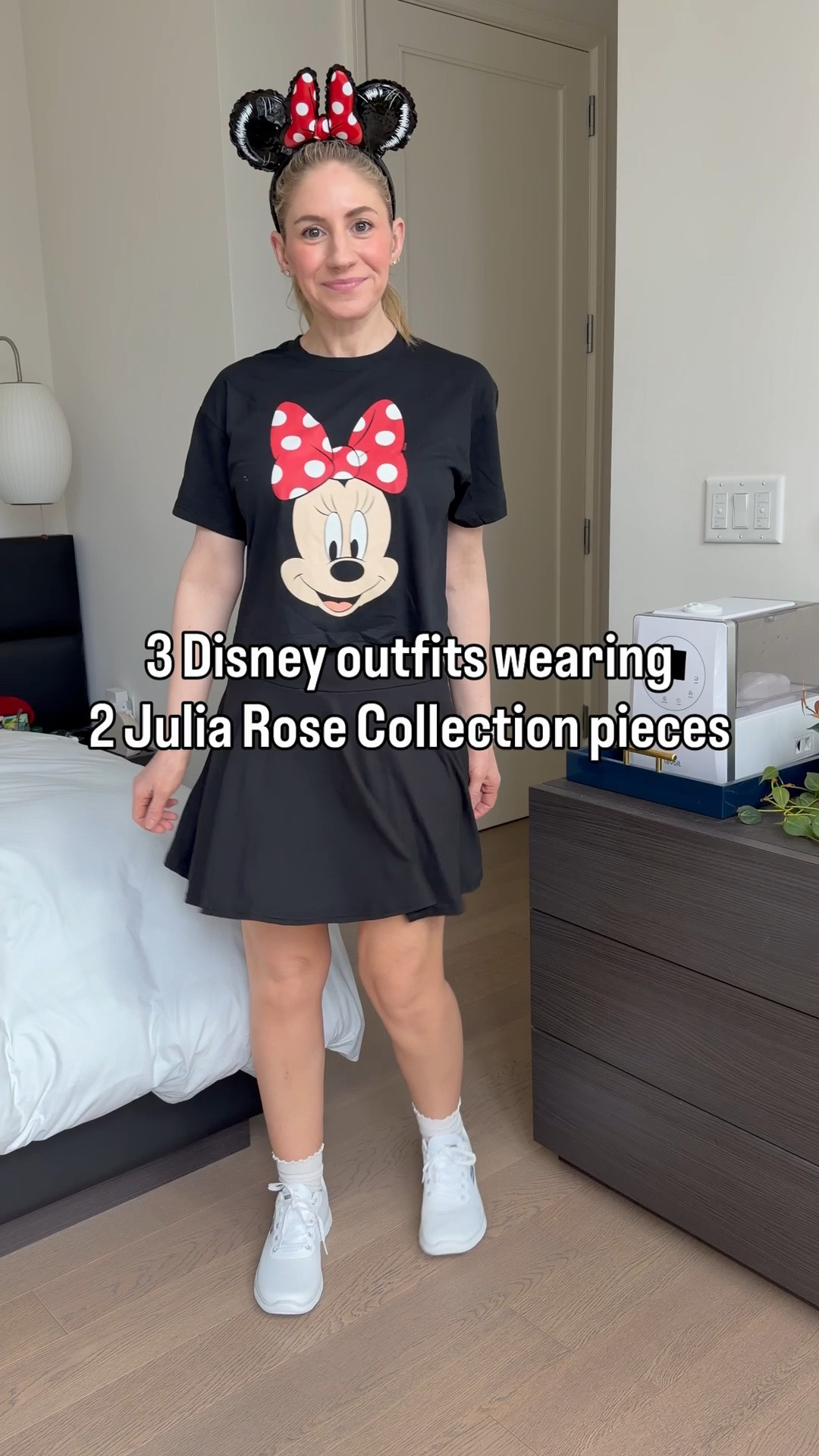 Julia Rose Collection sent me two pieces for our Disney trip and both are perfect! The Brielle black skort is so stretchy and comfy and has built-in shorts! 

The Morgan wide leg pants have a drawstring elastic waistband and pockets. So easy and comfortable to wear at the parks! Loving these Disney outfits! 

They both cost under $40 and the sizing is very easy - small/medium fits sizes 4-10 so it’s a foolproof online purchase! 

You can shop on their website JuliaRoseCollection.com or on their Amazon storefront. #gifted 

#LTKgrwm #LTKPetite #LTKTravel