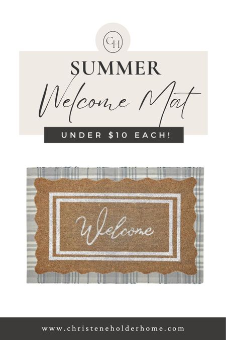 Charming Summer Welcome Mats – Under $10 at Walmart!

Welcome summer in style with charming welcome mats from Walmart, all under $10! Perfect for adding a cheerful touch to your entryway, these affordable rugs and mats are both stylish and functional. Discover a variety of designs that will make your home inviting and bright. Click now to explore and shop the best summer welcome mats at Walmart!

#LTKFindsUnder50 #LTKSeasonal #LTKHome