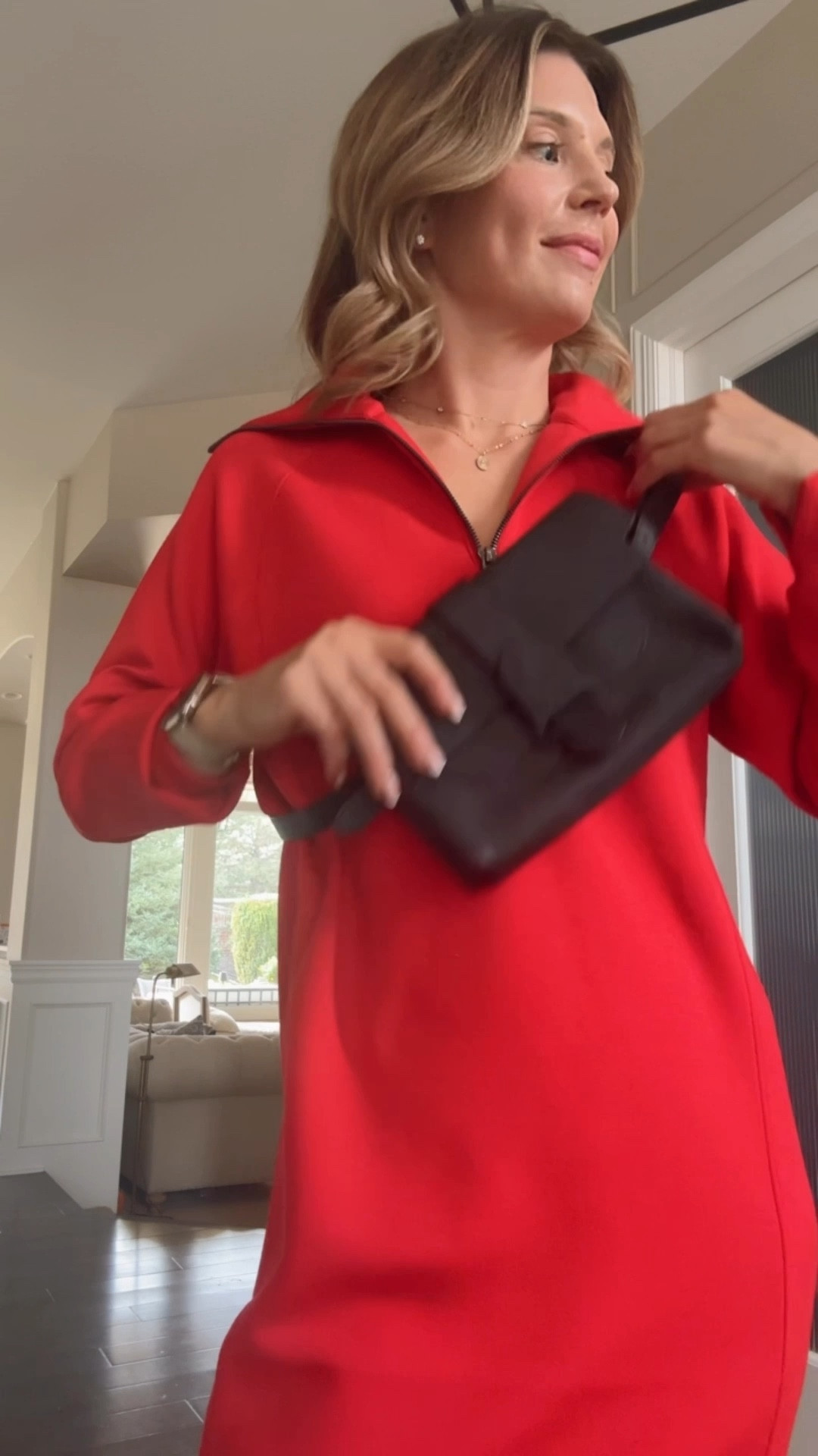 Comfy fall activewear dress. Softest fabric. Wearing XS