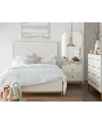 Furniture Rachael Ray Chelsea Bedroom Furniture 3-Pc. Set (Queen Bed, Nightstand & Dresser) & Rev... | Macys (US)