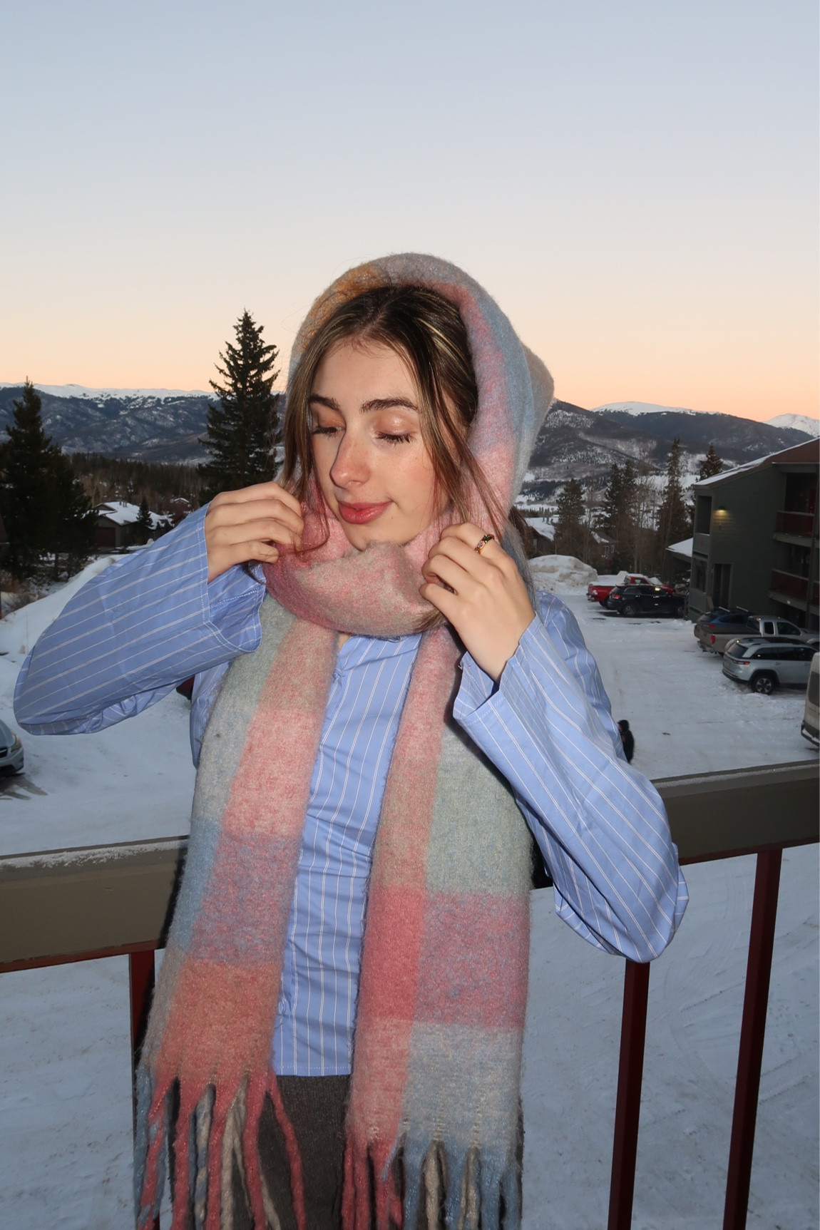 The scarf everybody keeps asking me about✨ 

#LTKStyleTip #LTKSeasonal #LTKFindsUnder50