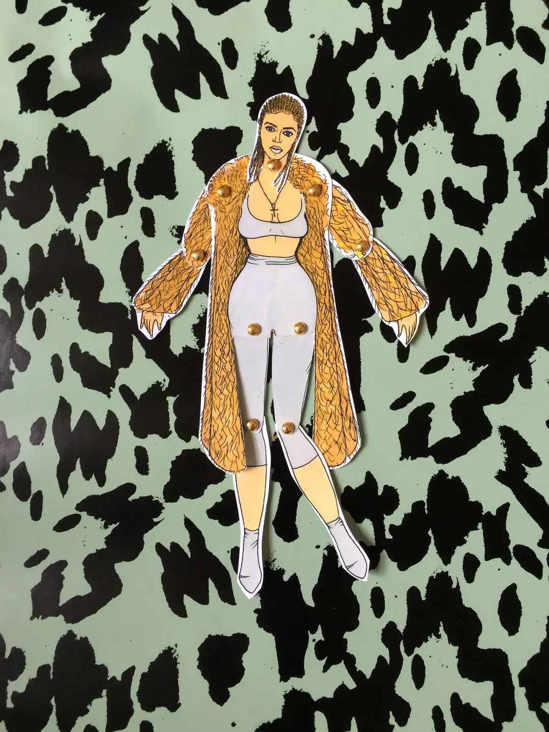 Beyonce Paper Doll Cute Gift for Lemonade Fans. Doll Comes - Etsy | Etsy (US)