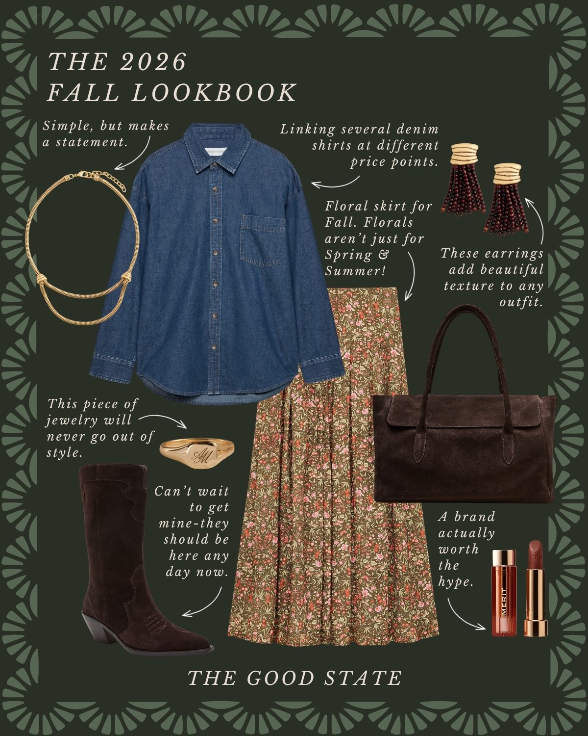 This is for my autumn girlies who romanticize golden autumn mornings layered in heritage knits while slowly strolling with a warm cup of coffee in hand. For the ladies who come alive as the leave begin to change and the air becomes crisp. This is for the ladies who love turtleneck sweaters, classic loafers, suede boots, wool blazers and the warm, welcoming tones of Autumn’s color palette. This collection is for the ladies already planning days at the Apple orchard and dreaming about the dinner parties the season holds. For the ones who undoubtedly appreciate classic staples, but who are also confident in pops of color, eclectic prints and who love finding ways to add texture to their outfits. For the ones inspired by Ralph Lauren, J.Crew and maybe even Lorelai Gilmore. This is for you my friends🍂

#LTKootd #LTKSaleAlert #LTKActive