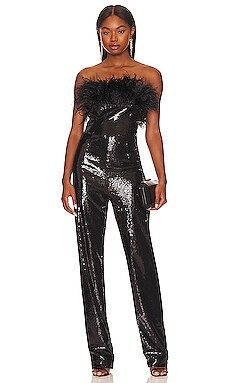 Bronx and Banco Lola Noir Sequin Jumpsuit in Black from Revolve.com | Revolve Clothing (Global)