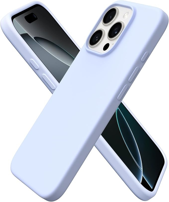 ORNARTO Compatible with iPhone 16 Pro Case 6.3", Slim Liquid Silicone 3 Layers Soft Gel Rubber Sh... | Amazon (US)