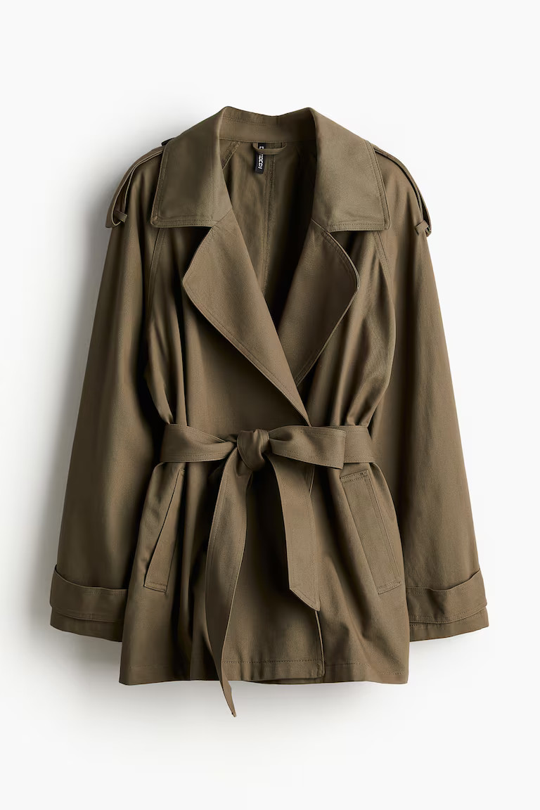 Short trench coat | H&M (UK, MY, IN, SG, PH, TW, HK)
