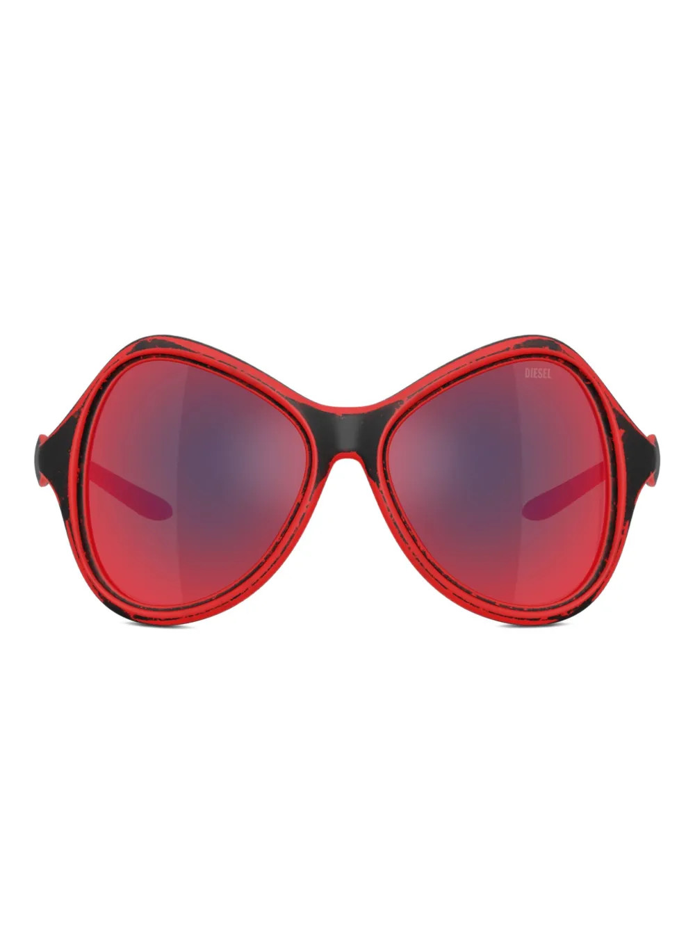 Diesel 0dl3010u Sunglasses | Red | FARFETCH | Farfetch Global