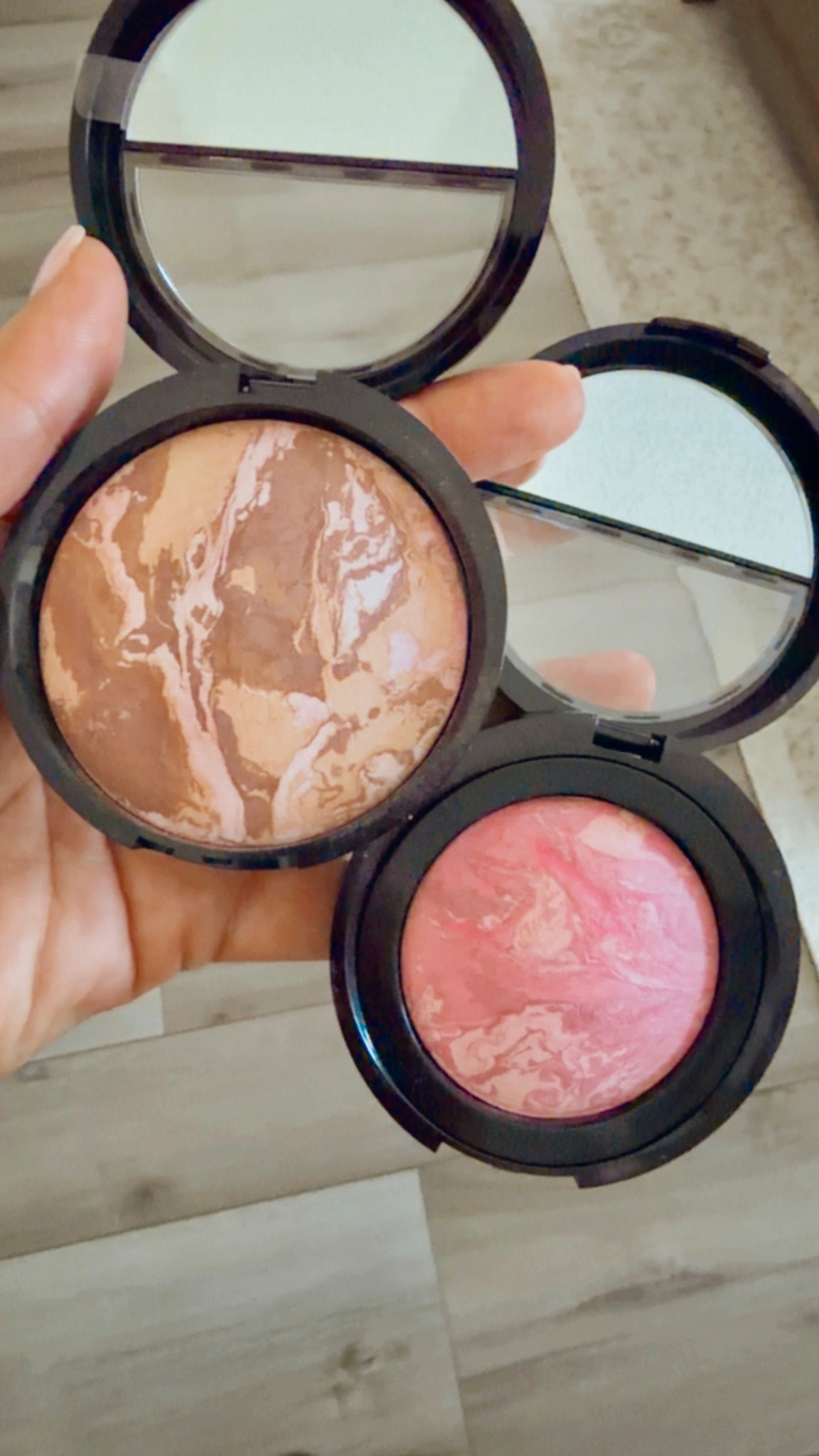 Glowy skin without trying too hard ✨
Loving these Laura Geller baked goodies lately
Bronzer: Fair
Blush: Summer Orchid
The blend? chef’s kiss 👌🏼

#LTKOver40 #LTKselfcare #LTKmomlife